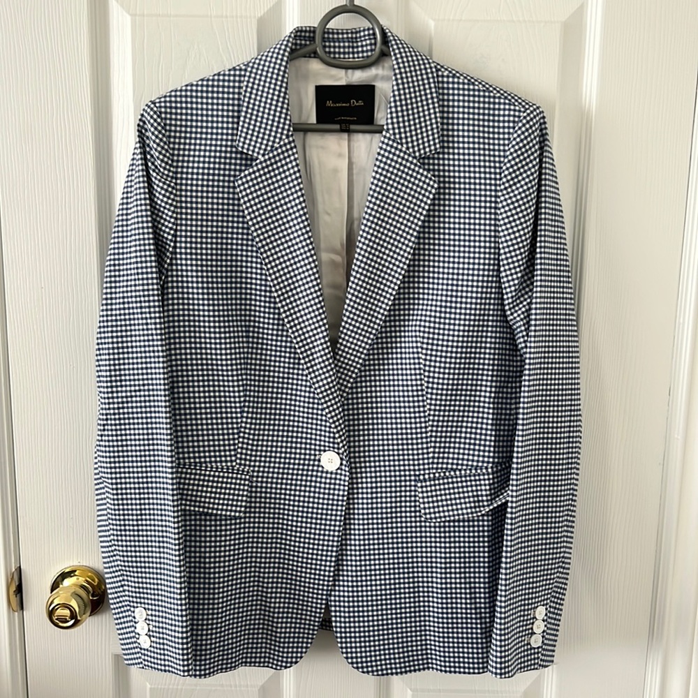massimo dutti jacket blazer US 10, worn only once